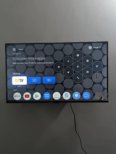 Haier 32 Inch Smart google TV