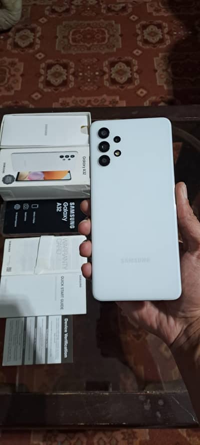 Samsung A32 5G 128 Gb Full New Offical PTA Dual with box 10/10