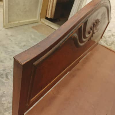 wooden bed frame strong and good condition