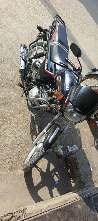 assalam O Alaikum sell my suzuki Gd110 hyderabad num