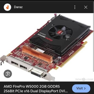 firopro w5000 bit256 ddr5