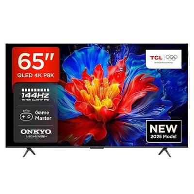 TCL 65 inch P8K Q LED TV ONLY ONE DAY USE URgent sale