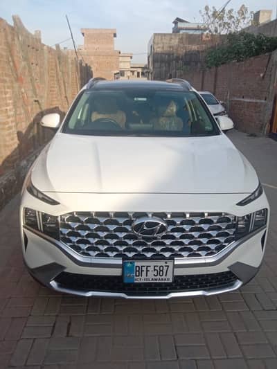 Hyundai santa fe hybrid awd 2025 islamabad registered
