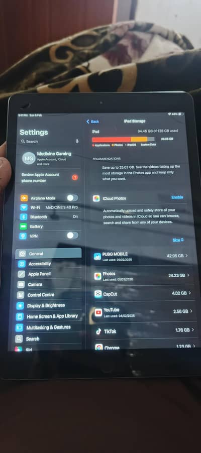 Apple Ipad 8th Generation 128GB