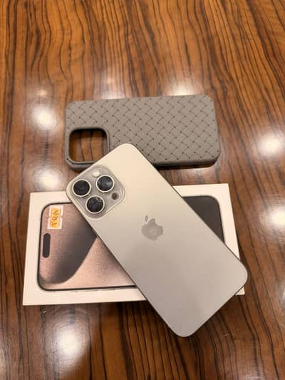 Apple Iphone 15 pro Max PTA Approved like new phone