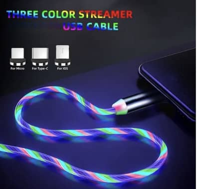 Cable LED Light Type C To Usb