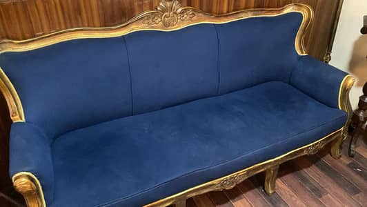 1 long Sofa with 4 set 2 big chair sofa and 2 small chair sofa