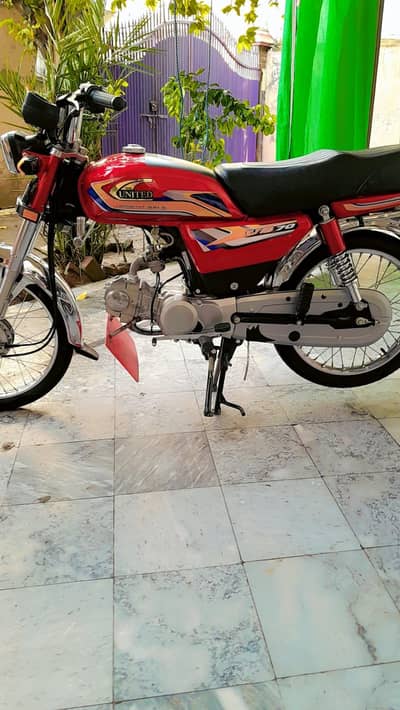 New bike with num complete limitation warranty card