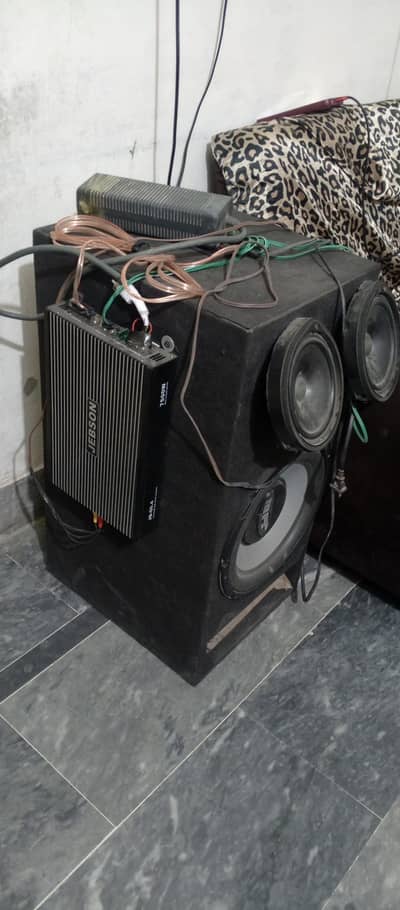 Car Amp Boffer For sale Full loud sound full heavy bass all Brand New