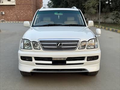 Toyota Land Cruiser Cygnus 2006 uplifted Total Geniune