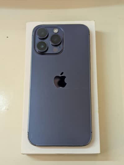 iPhone 14 Pro Max, 256GB, PTA Approved, 84% Battery Health, DeepPurple