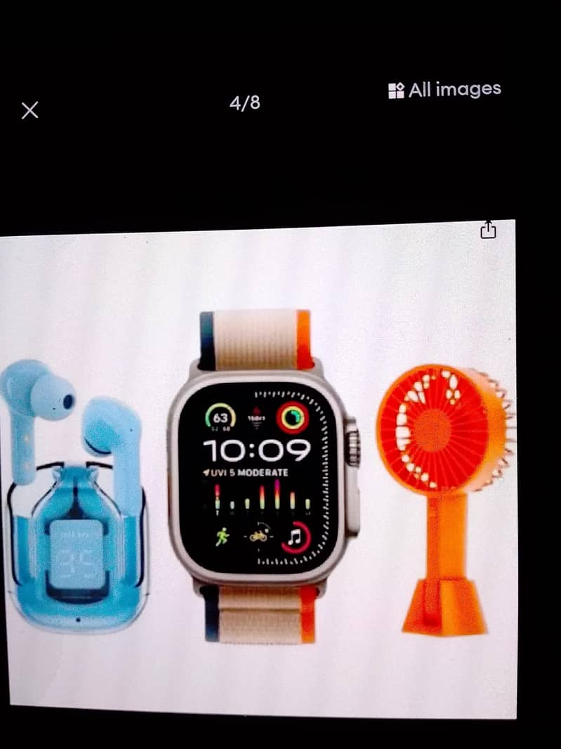 D 96 plus Smart watch Combo 2