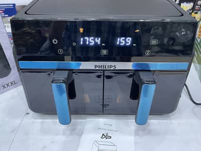 Double Bowl Air Fryer Digital Box Pack New Model Lott Item