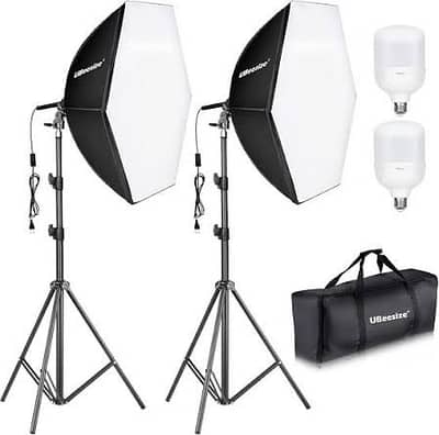 Umbrella Softbox Light Setup