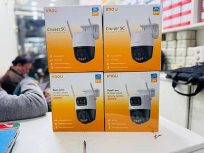 IMOU Wifi Security Camera Wireless Single Dual Lens 2k 3k Outdoor