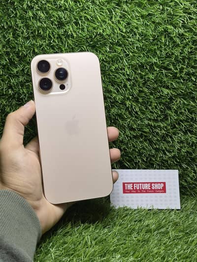 iphone 16 pro max 100% battery non pta dual sim variant desert titaniu