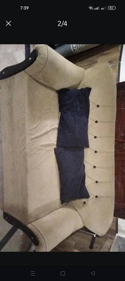 Sofa Set 7seater  ,single bed with mattress , refrigerator,