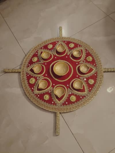 Mehendi Function thaal