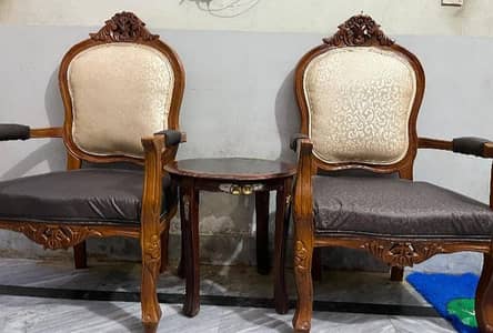 Wooden Room Chair and Allmaree