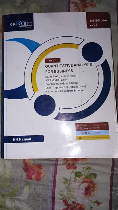 Ca Prc 2 Qab book Hm hasnan  notes and exam important questions