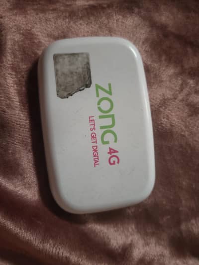 Zong 4g Device with discount package
