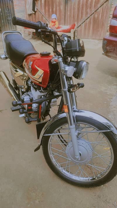 Honda cg 125, model 2026