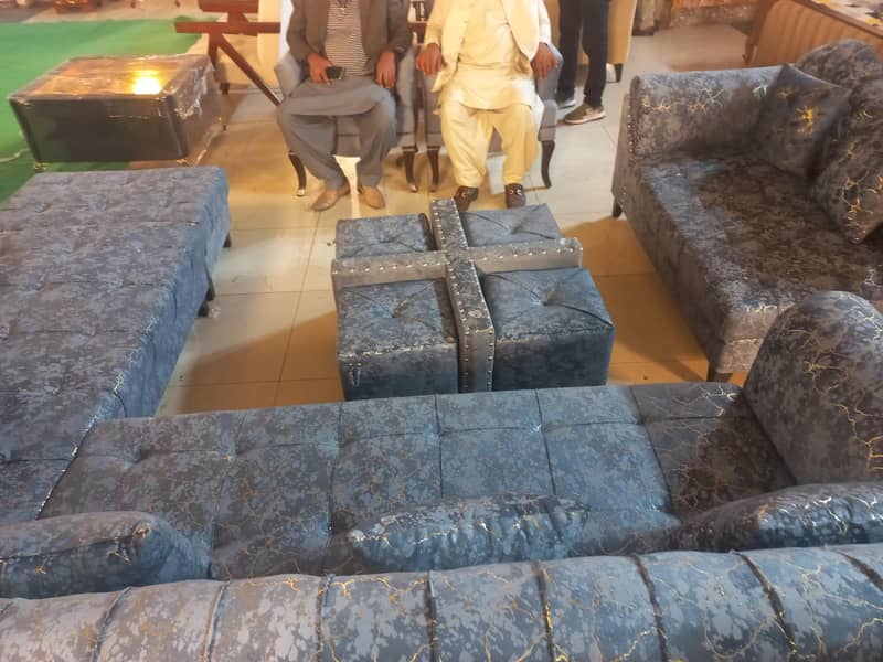 L shape full sitting sofa set 0