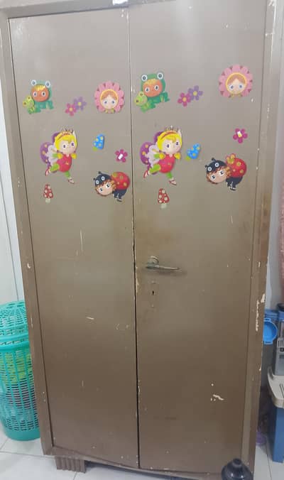 5 SHELF IRON MADE WARDROBE ( STEEL ALMARI )