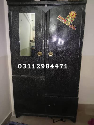 iron almari in liyaqatsbad add details parhe 03192410636