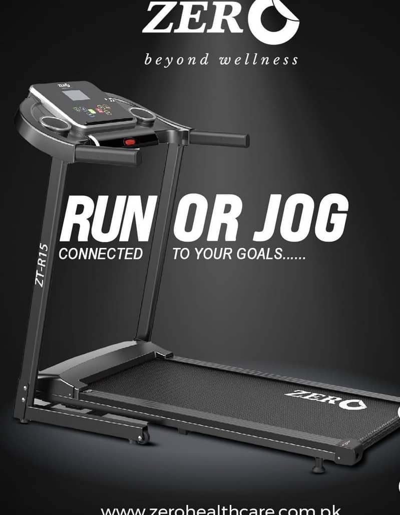 Slightly used zero treadmill 1