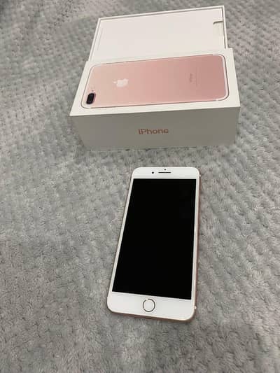 I phone 7 plus 128 GB with box WhatsApp 0320.3792405