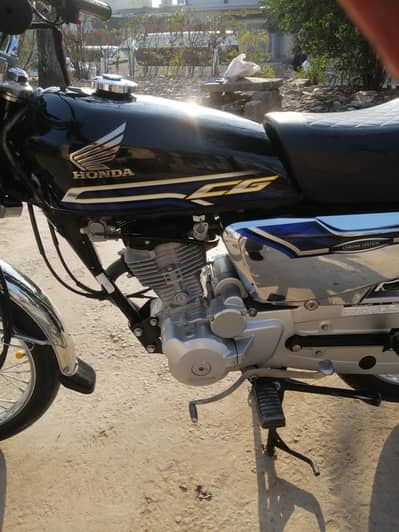 Honda CG 125 Special Edition 2024 model islamabad number