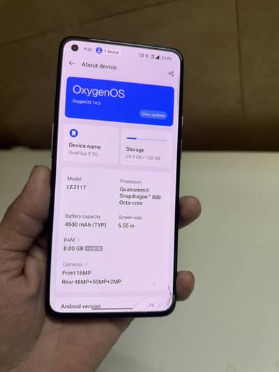 oneplus 9 8/128 h