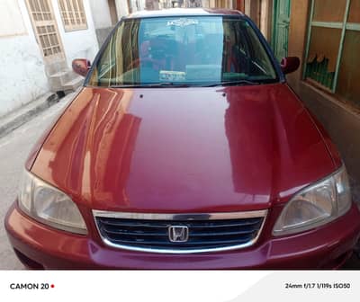 Honda City 2000 Maroon