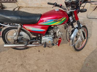 Exchange Honda 125   Ghani self start bike petrol evarge 65km/1 litter