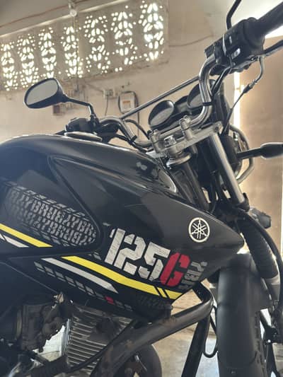 Yamaha YBR 125G 2022 Black