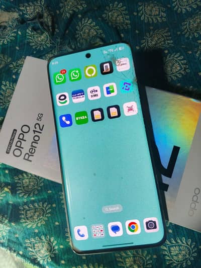 Reno 12 5g 12gb 512gb official pta approved Exchange Possible