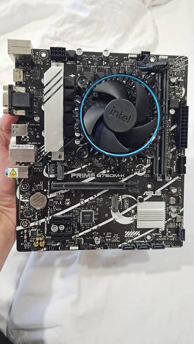 intel 12th gen pro Asus prime b760m-k , 16gb ddr5 ram