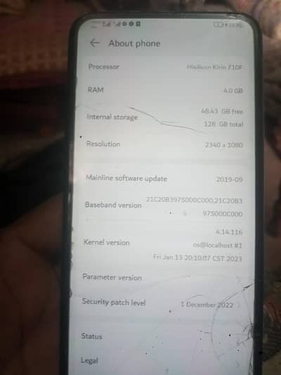 mobile ok he 4gb 128gb me he. camry or fingerprint Kam nhy karta