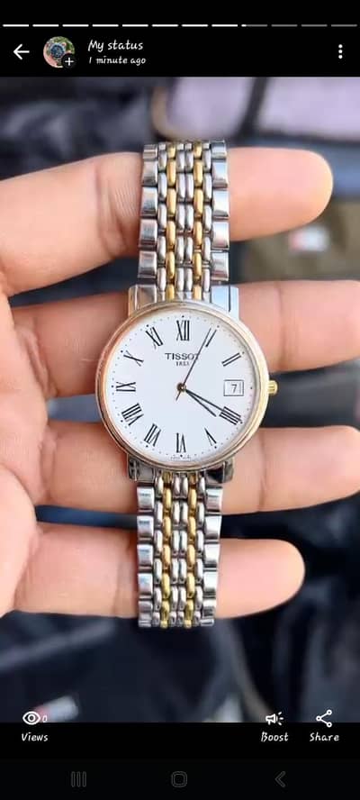 Orignal TISSOT 1853 T-Classic full fresh #watch #luxurywatch