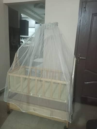 Wooden Baby Cot