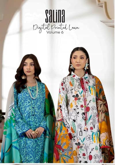 SALINA DIGITAL PRINTED LAWN COLLECTION 2026