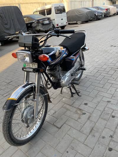 Honda 125.5 model converted