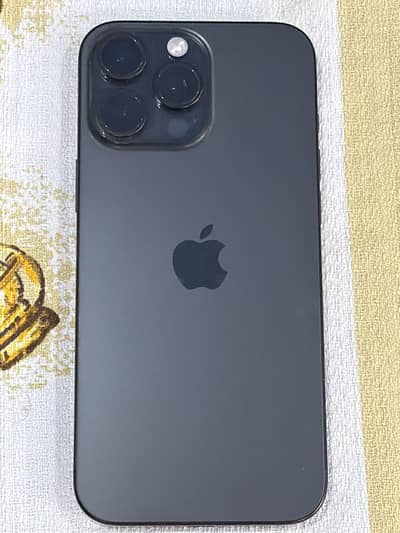 iPhone 16 pro max black colour 256gb, 1 year used