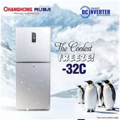 DC Inverter Refrigerator, Fridge, Freezer