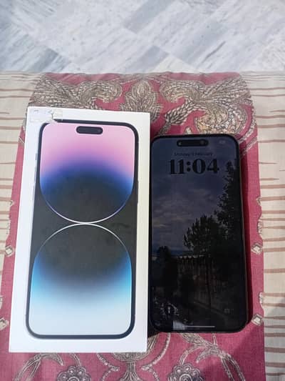 iphone 14 promax 256gb official PTA