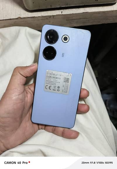 tecno camon 20 8gb ram 256gb PTA Approved