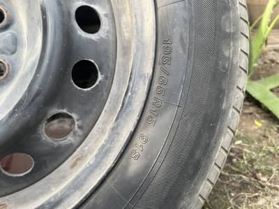 15 inch Tyres with Steel Rims XLi, GLi, Altis