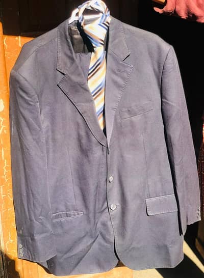 blue pent coat size 56