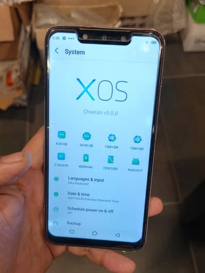 infinix hot 7 pro 4gb 64gb dual camera front back 03313600538